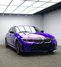 Gloss Metallic Plum Explosion Purple Car Vinyl Wrap review 0