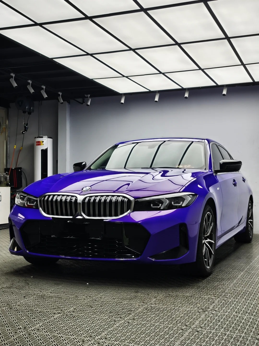 Gloss Metallic Plum Explosion Purple Car Vinyl Wrap review hgchy 03