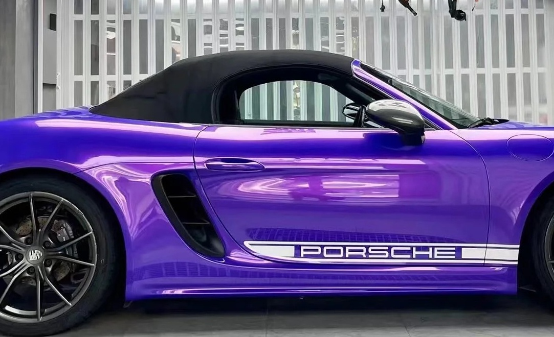 Gloss Metallic Plum Explosion Purple Car Vinyl Wrap review dsgfreh 02
