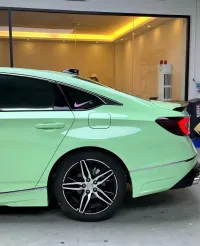 Gloss Moss Green Car Vinyl Wrap review 0