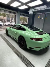 Gloss Moss Green Car Vinyl Wrap review 2