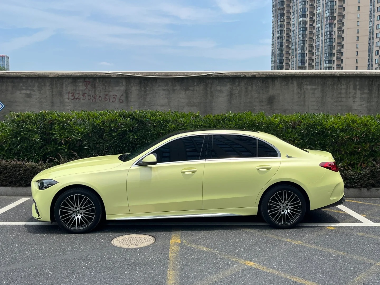 Gloss Chanel Yellow Car Vinyl Wrap review agth 01