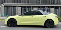 Gloss Chanel Yellow Car Vinyl Wrap review 0