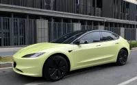 Gloss Chanel Yellow Car Vinyl Wrap review 1