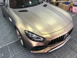 Ultra-Matte Midnight Gold Car Vinyl Wrap review efrgg