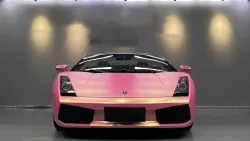 Matte Diamond Gold Pink Car Vinyl Wrap review asfhfgfr 02