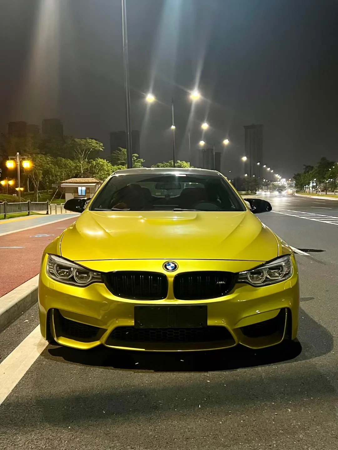 Super Bright Metallic Austin Yellow Car Vinyl Wrap review fkjiu 02