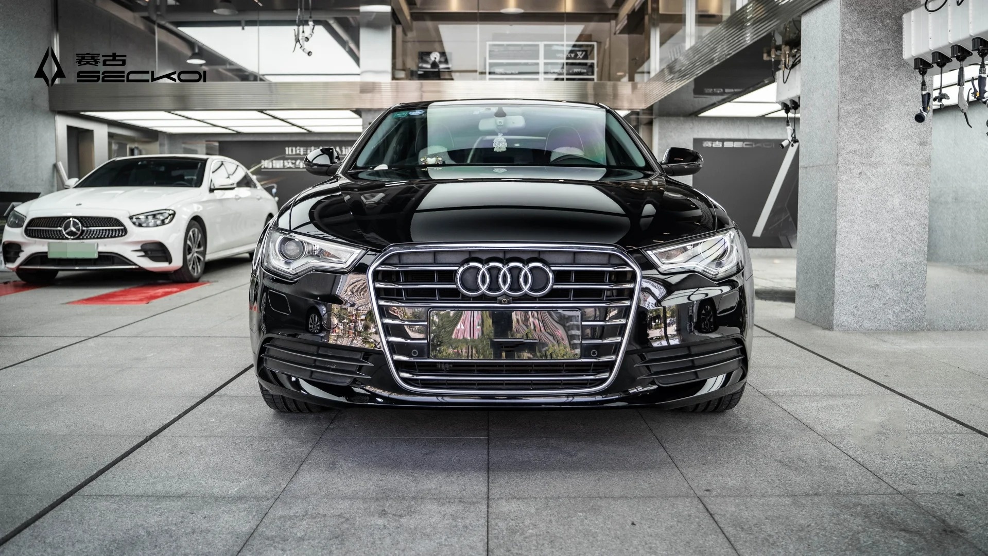 PET Super Gloss Repairable Dry Black Car Vinyl Wrap review uhfiu 02