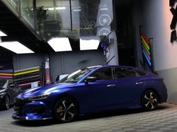 Matte Pure Metal Navy Blue Car Vinyl Wrap review ksjd 02