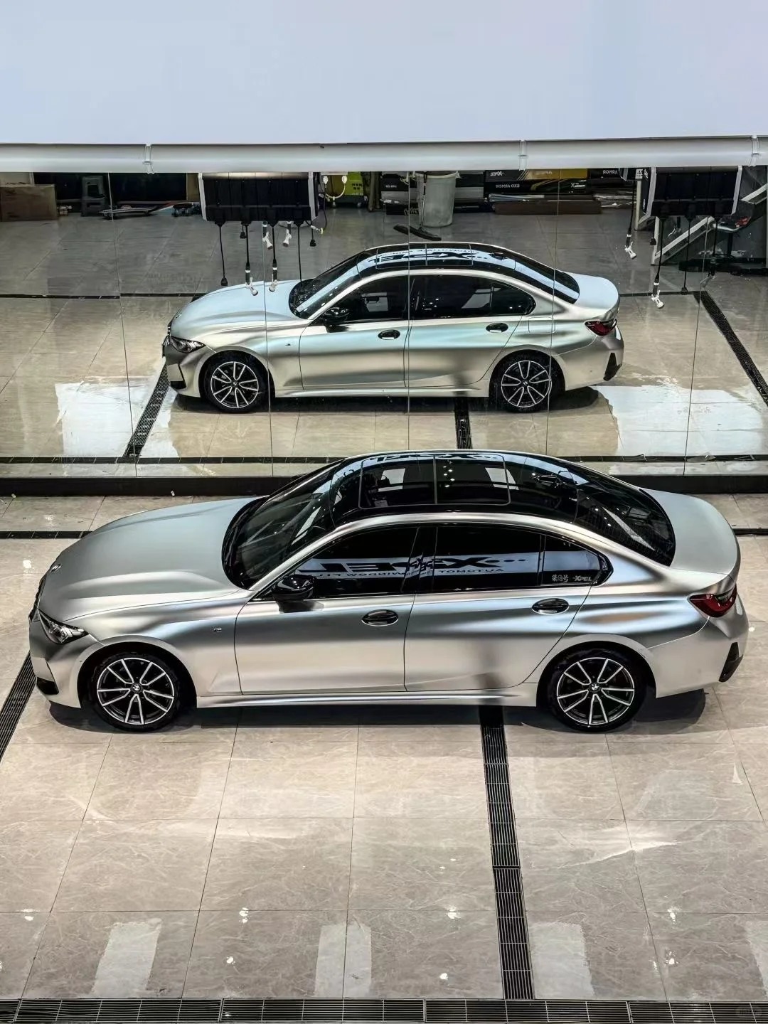 Matte Chrome Alexander Silver Car Vinyl Wrap review 0