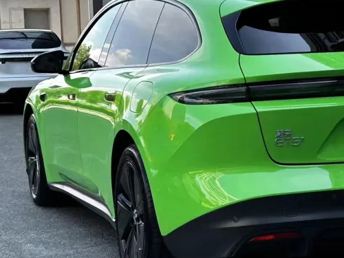 Super Gloss Viper Green Car Vinyl Wrap review 