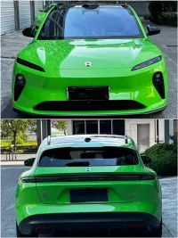 Super Gloss Viper Green Car Vinyl Wrap review 1