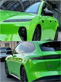 Super Gloss Viper Green Car Vinyl Wrap review 0