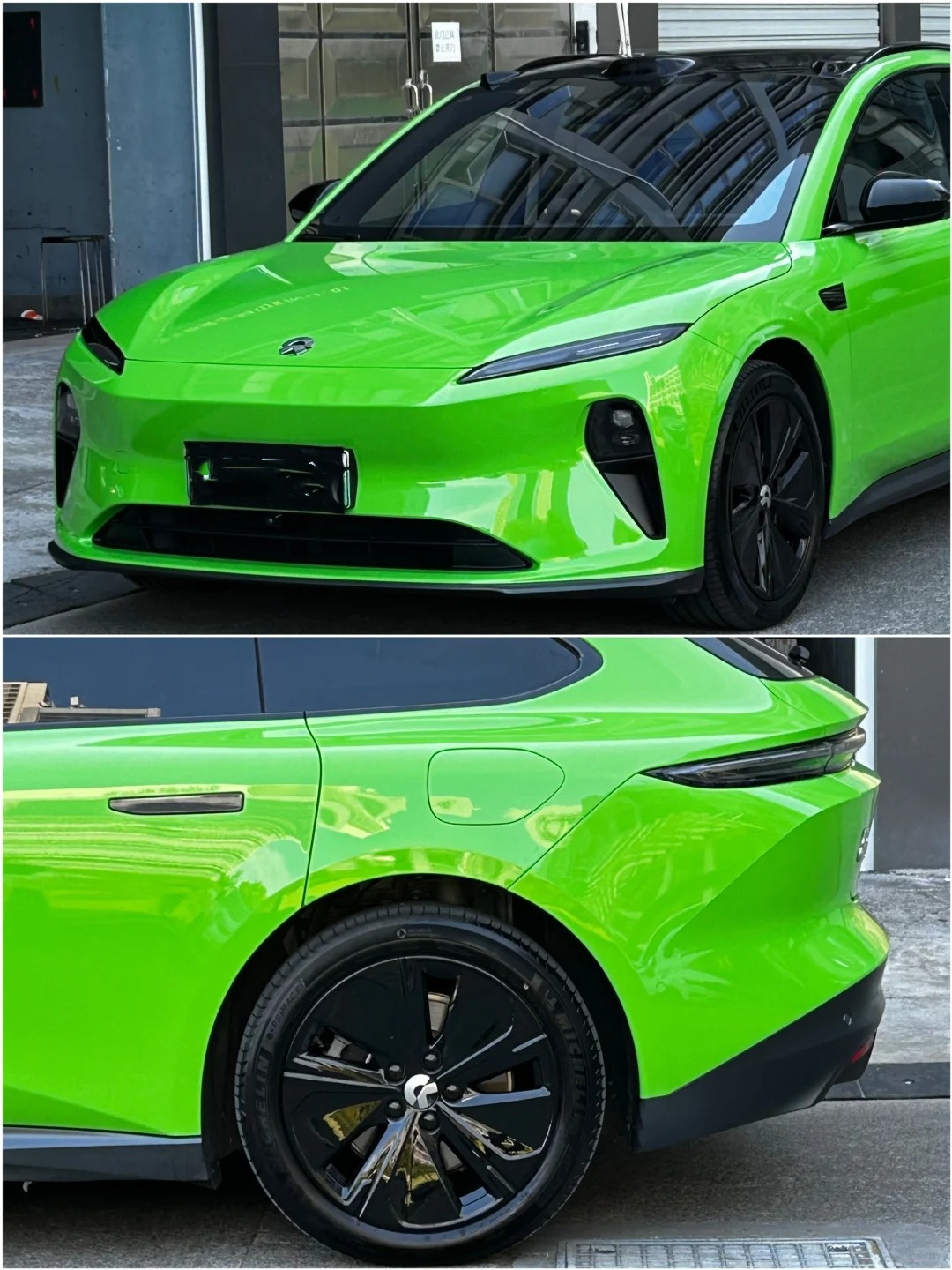 Super Gloss Viper Green Car Vinyl Wrap review asfk 02