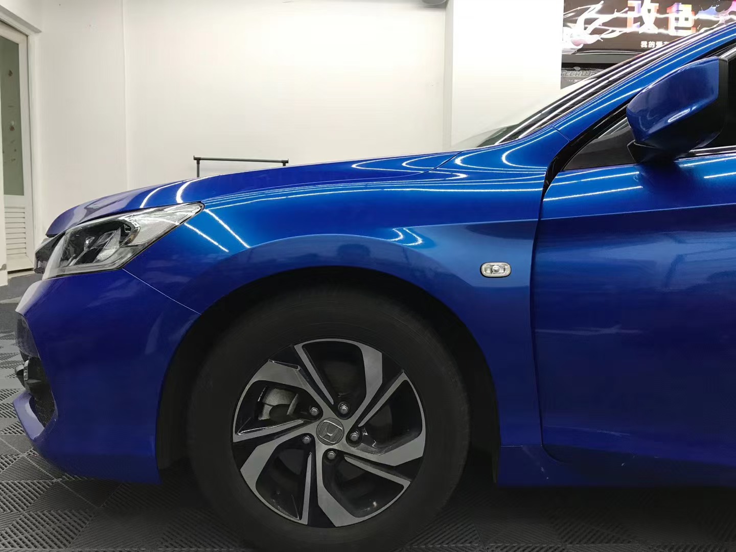 Gloss Metallic Jazz Blue Car Vinyl Wrap review kjvdg 02