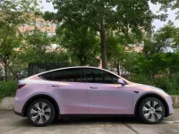 PET Zhongjin Starry Sky Powder Car Vinyl Wrap review 1