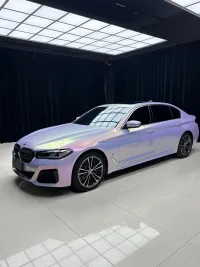 PET Zhongjin Starry Sky Powder Car Vinyl Wrap review 1