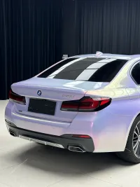 PET Zhongjin Starry Sky Powder Car Vinyl Wrap review 3