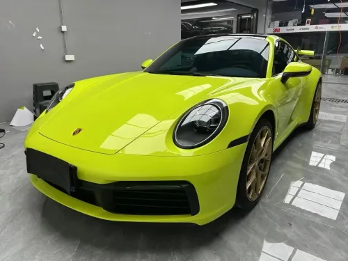Gloss Acid Lime Green Car Vinyl Wrap review 