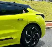 Gloss Acid Lime Green Car Vinyl Wrap review 1