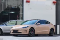Super Gloss Shine Latte Car Vinyl Wrap review 0