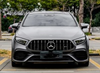 PET Matte Metallic AMG Grey Car Vinyl Wrap review 2