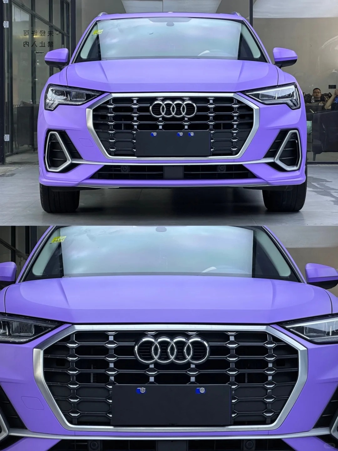 BMW MINI Ultimate Flat Lavender Purple Car Vinyl Wrap review asoifh 02