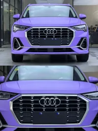 BMW MINI Ultimate Flat Lavender Purple Car Vinyl Wrap review 1