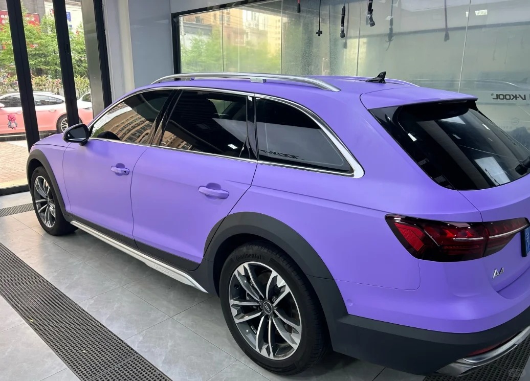 BMW MINI Ultimate Flat Lavender Purple Car Vinyl Wrap review dgh 01
