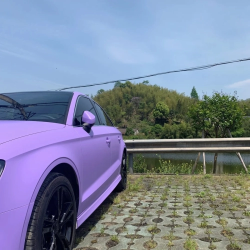 BMW MINI Ultimate Flat Lavender Purple Car Vinyl Wrap review 