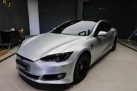Audi Zeekr BYD Matte Metallic Sparkle Silver Car Vinyl Wrap review 0