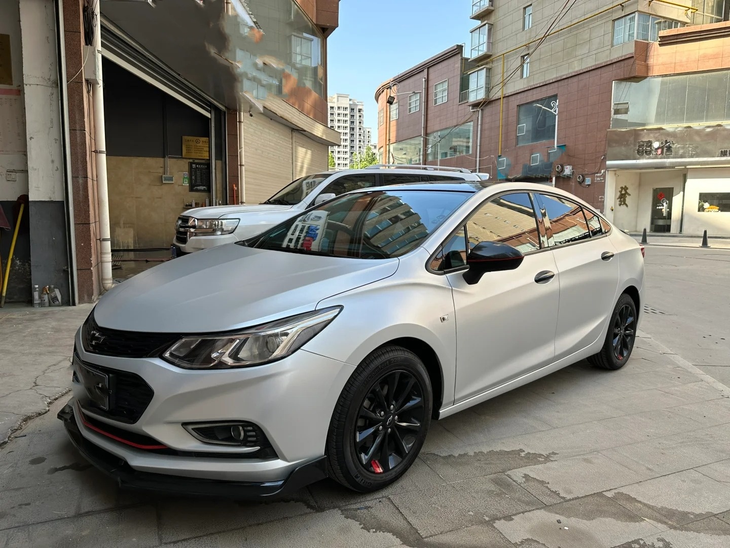 Audi Zeekr BYD Matte Metallic Sparkle Silver Car Vinyl Wrap review fhbrh 01