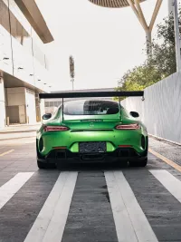 Porsche Glossy Metal Flame Green Car Vinyl Wrap review 1