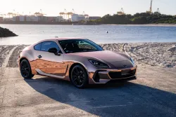 Gloss Rose Gold Mirror Chrome Car Vinyl Wrap review edgr