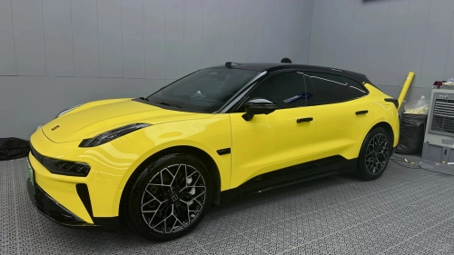 Glossy Crystal Maize Yellow Car Vinyl Wrap review 