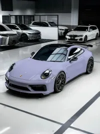 Victoria's Secret Purple Car Vinyl Wrap review 0