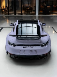 Victoria's Secret Purple Car Vinyl Wrap review 1