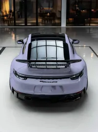 Victoria's Secret Purple Car Vinyl Wrap review 1