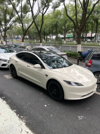 Tesla Benz Gloss Pepper Coopers White Car Vinyl Wrap review 0