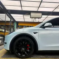 Super Gloss Macaron Blue Car Vinyl Wrap review 1