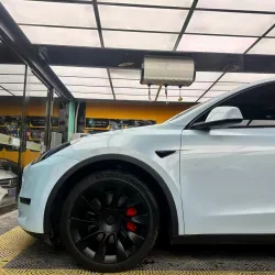 Super Gloss Macaron Blue Car Vinyl Wrap review sagfd 02