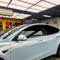 Super Gloss Macaron Blue Car Vinyl Wrap review 2