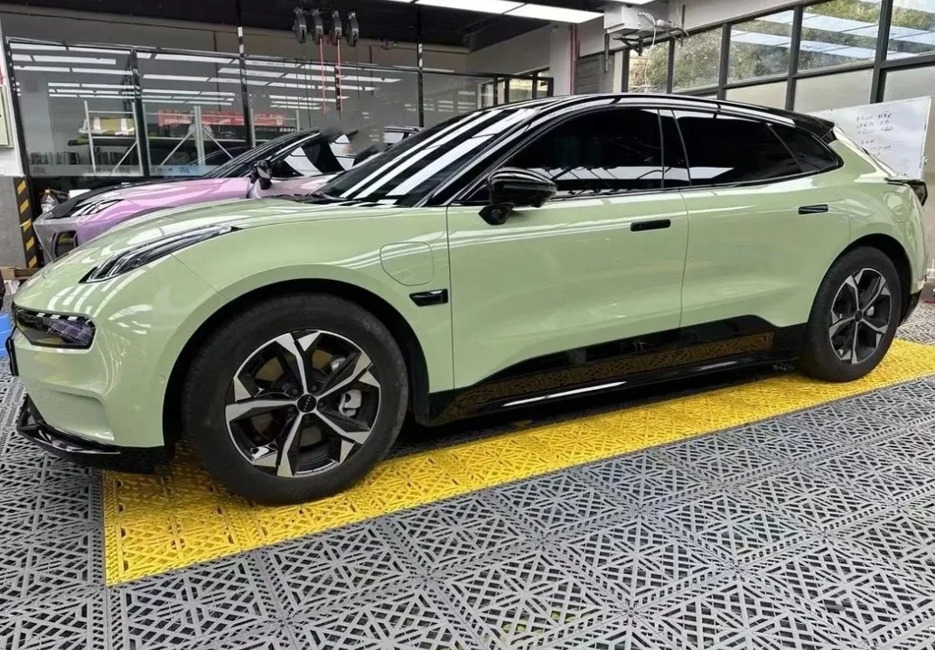 Super Gloss Deep Khaki Green Car Vinyl Wrap review sfdhf 02