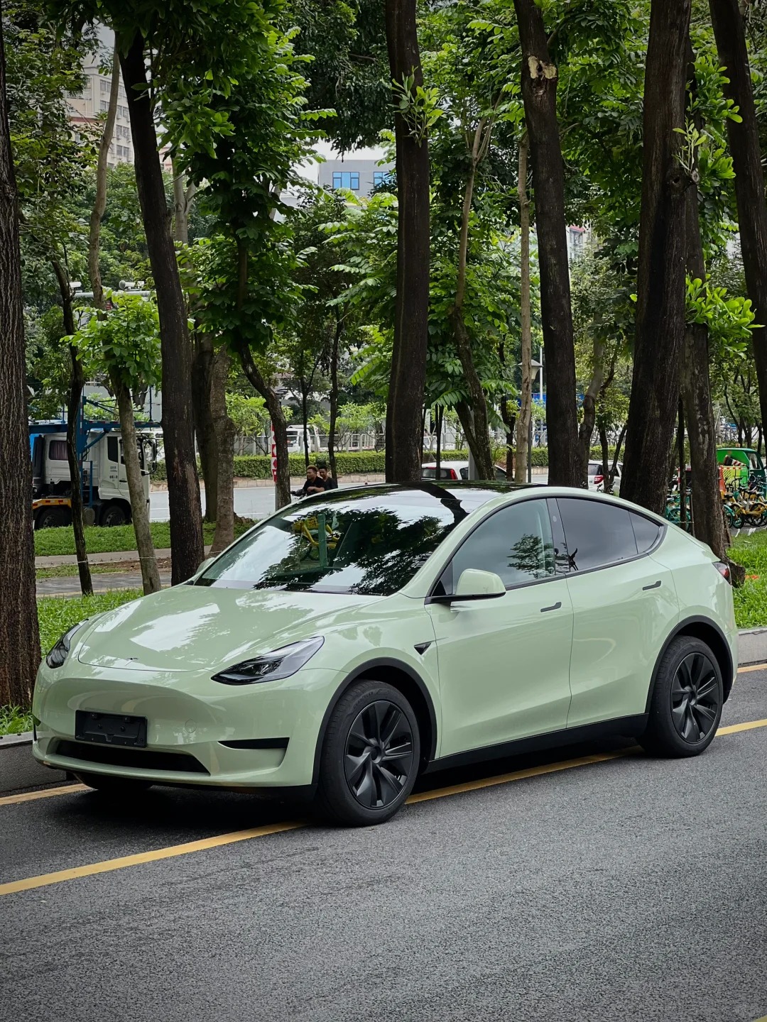 Super Gloss Deep Khaki Green Car Vinyl Wrap review dsg 01