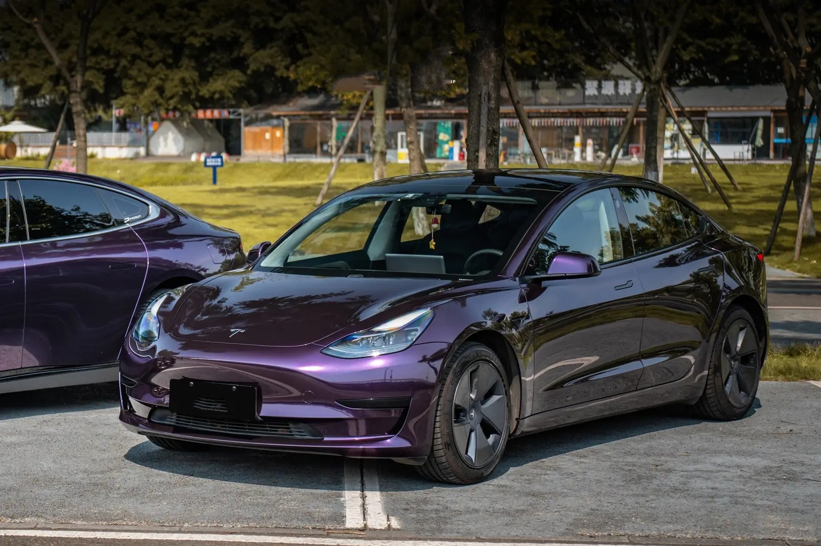 PET Gloss Metallic Twilight Purple Car Vinyl Wrap review gfsdkljg 02