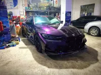 PET Gloss Metallic Twilight Purple Car Vinyl Wrap review 0