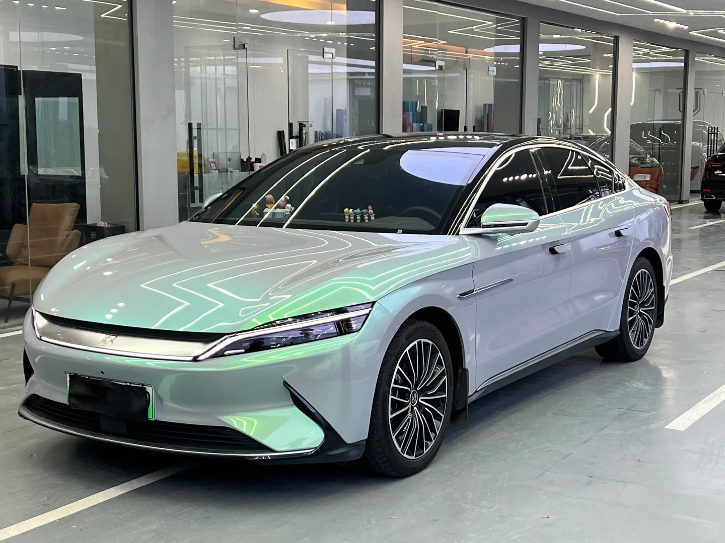 Candy Metallic Grey Green Car Vinyl Wrap review safg 01