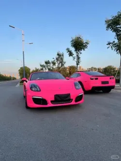 Ultimate Flat Fluorescent Pink Car Vinyl Wrap review ergh 02