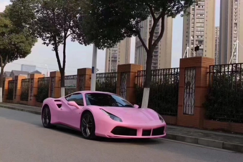 Matte Ceramic Barbie Pink Car Vinyl Wrap review 