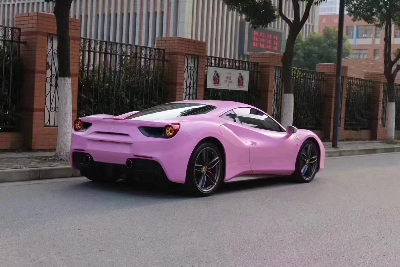 Matte Ceramic Barbie Pink Car Vinyl Wrap review sdag 01